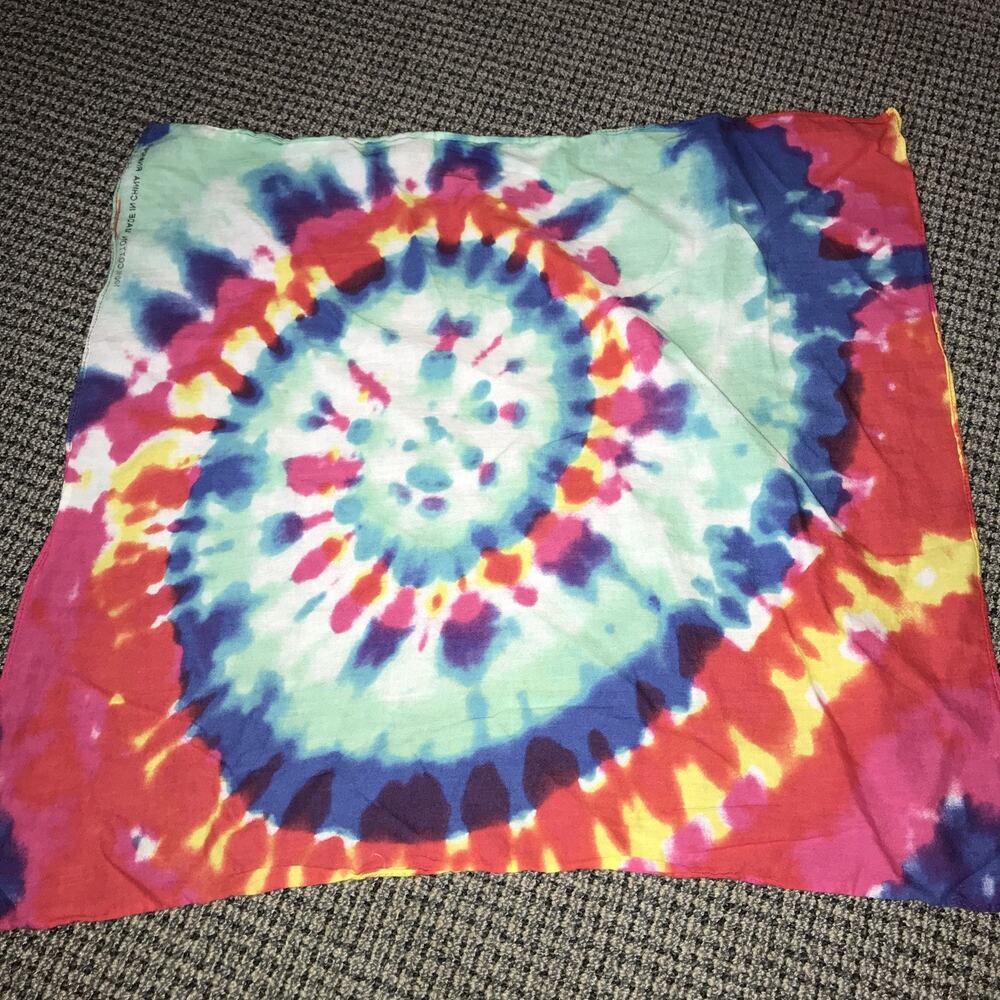 20” Tie Dye Scarf Handkerchief‎